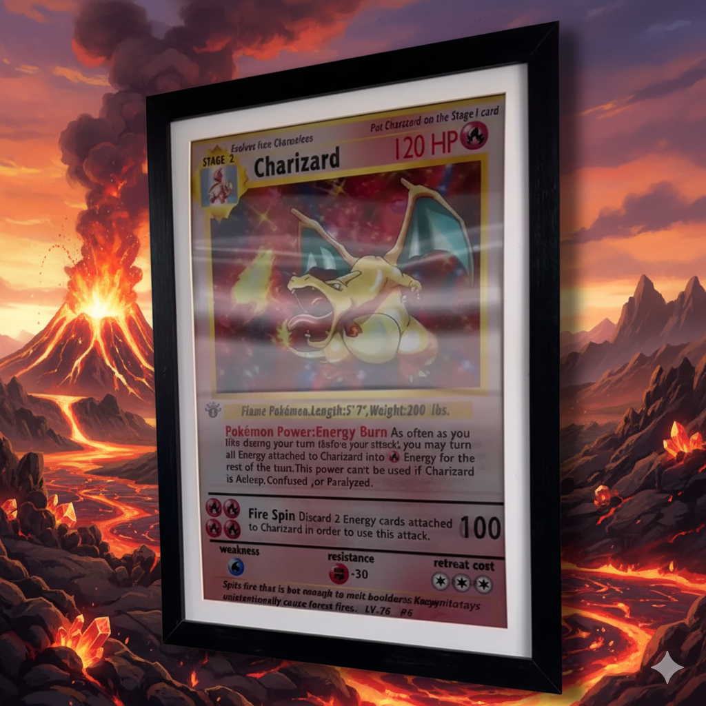 3D Pokémon Poster🔥Charizard, Blastoise💧and Venusaur 🌿